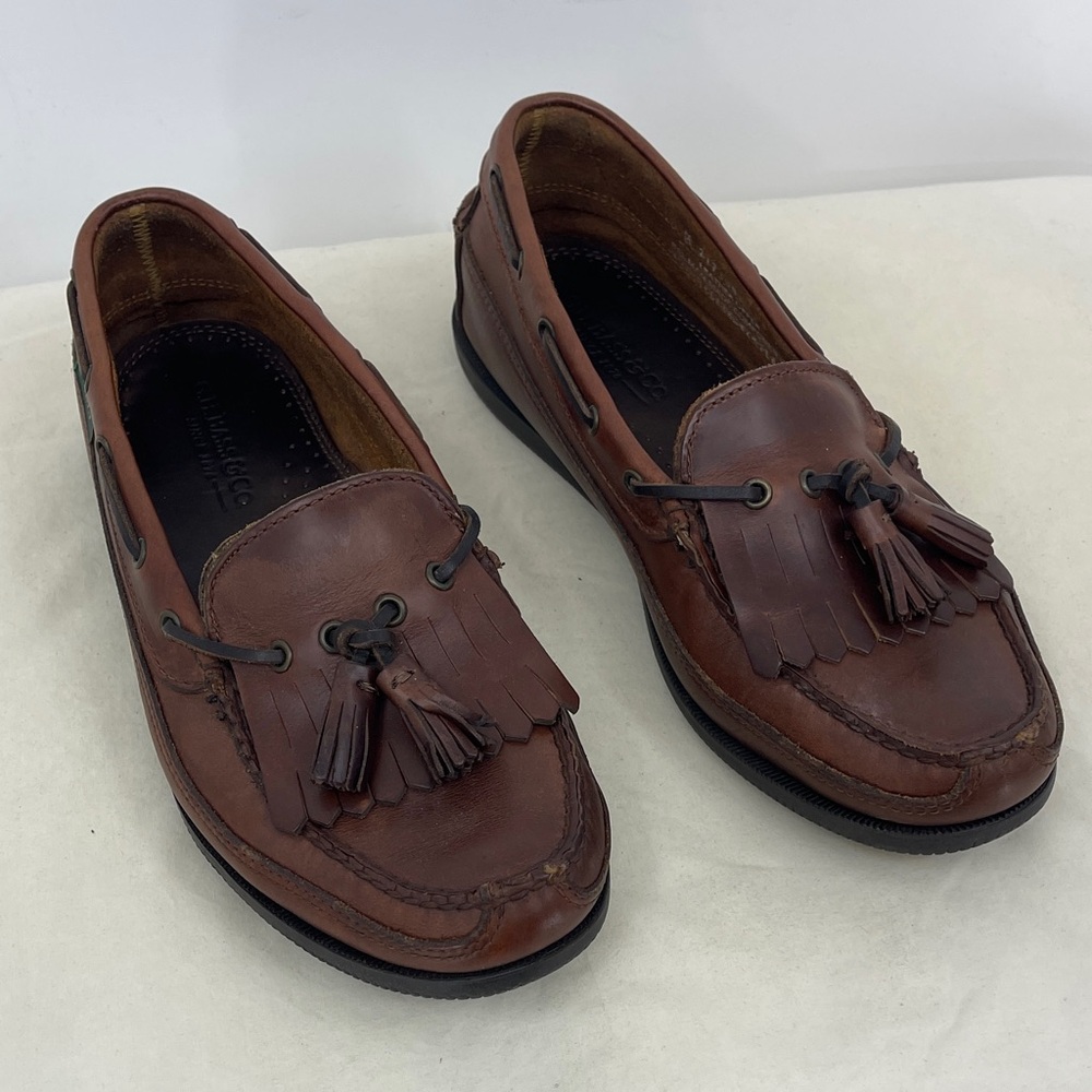 G.H. Bass & Co. Brown Leather Loafers MENS Size 9.5M